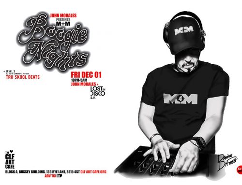 John Morales M+M Boogie Nights party