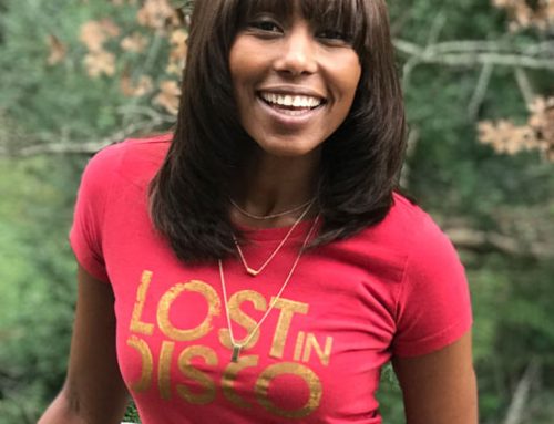 Folami wears Lost In Disco!