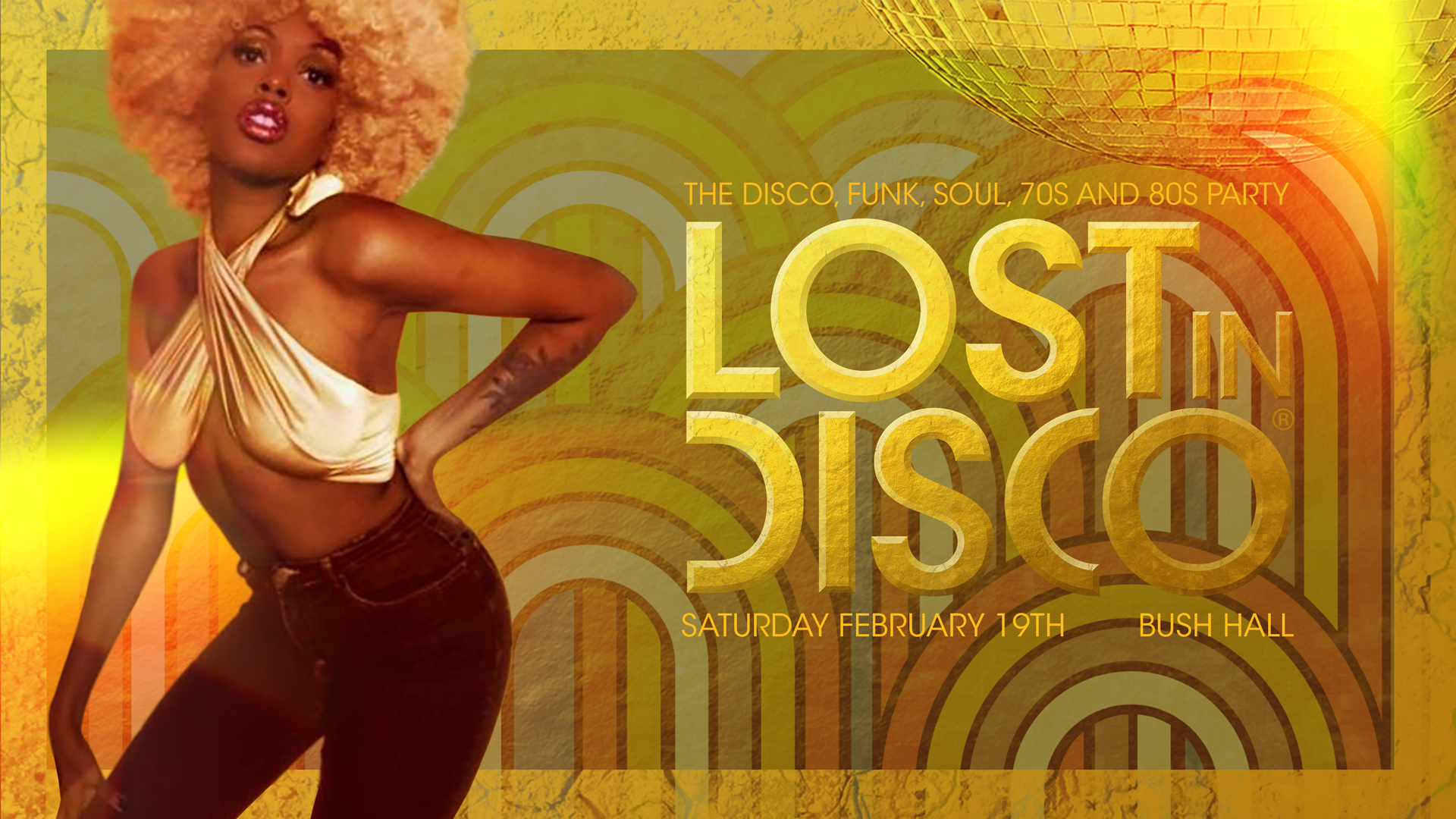 Vintage 70s event London Lost In Disco