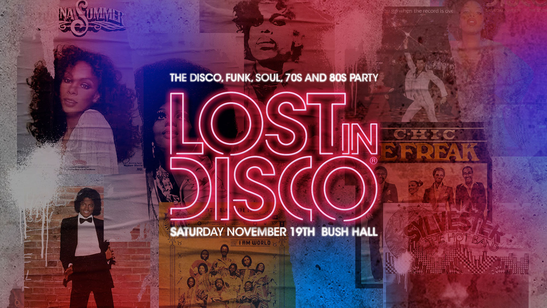 Lost In Disco Bush Hall classic disco party London November 19 2022