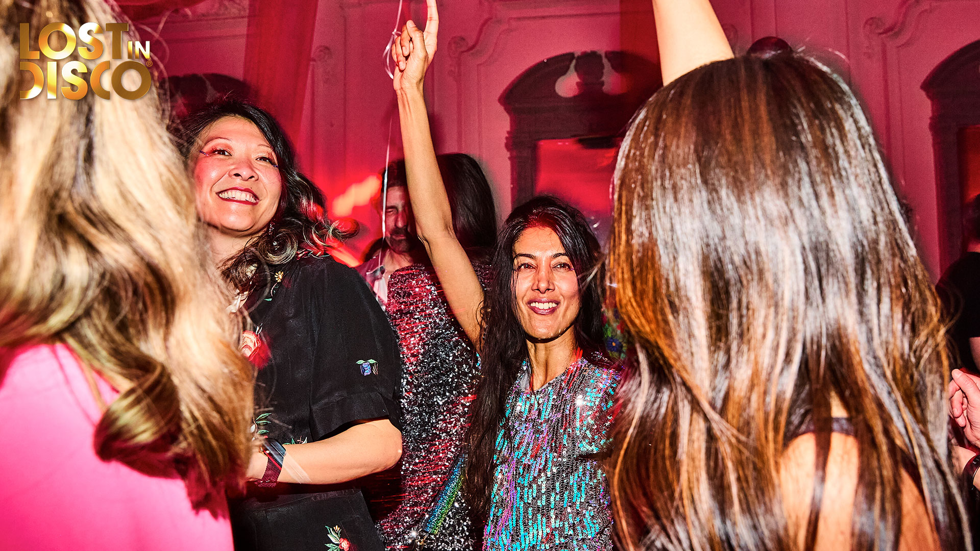 Lost-In-Disco-March-2025-2 Lost In Disco, London's greatest night of classic 70s disco, in March 2025 featuring Chic vocalist Folami, DJs Jason Regan and Jonnie Blackburn, and dance performance from The Meyer Dancers