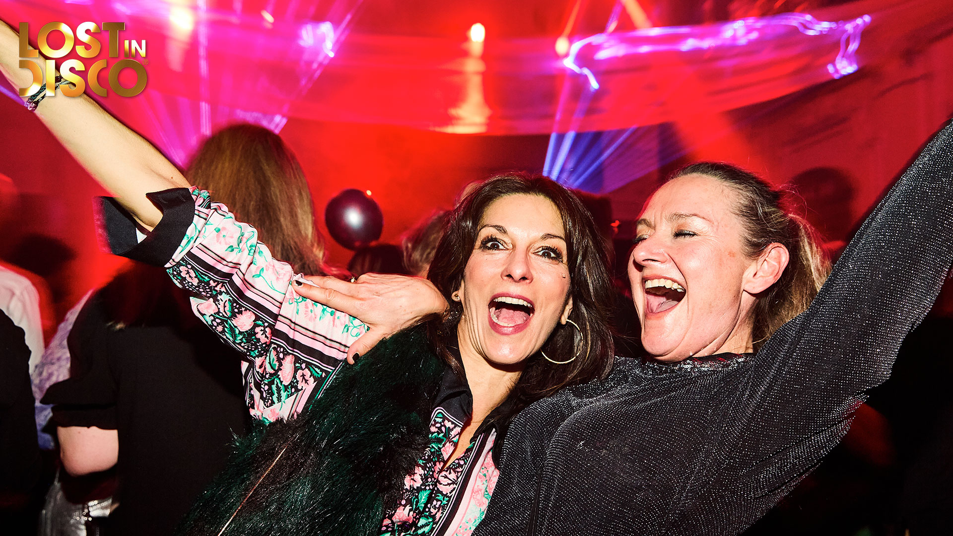 Lost-In-Disco-March-2025-5 Lost In Disco, London's greaLost In Disco, London's greatest night of classic 70s disco, in March 2025 featuring Chic vocalist Folami, DJs Jason Regan and Jonnie Blackburn, and dance performance from The Meyer Dancers