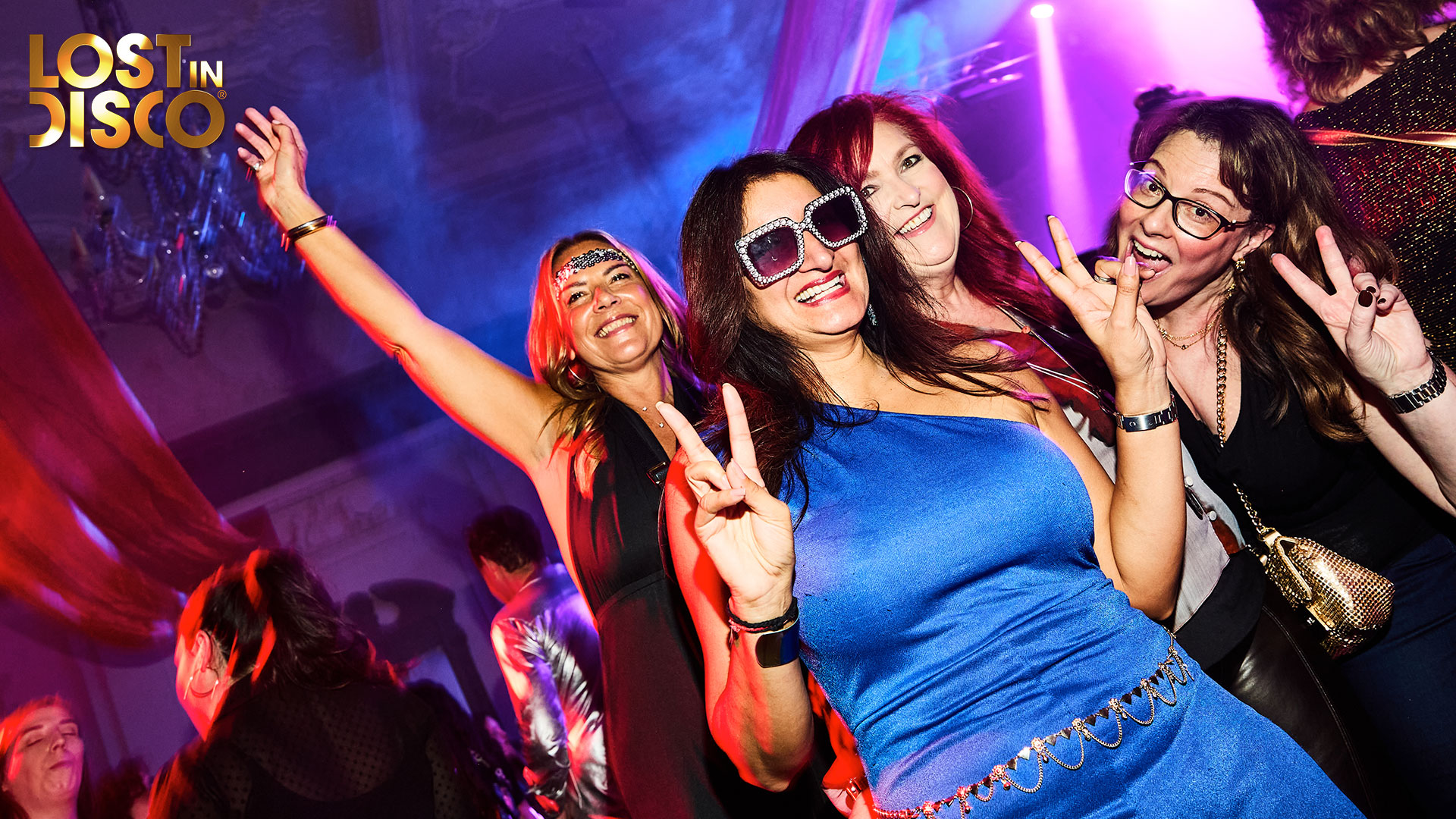 Lost-In-Disco-March-2025-9 Lost In Disco, London's greatest night of classic 70s disco, in March 2025 featuring Chic vocalist Folami, DJs Jason Regan and Jonnie Blackburn, and dance performance from The Meyer Dancers